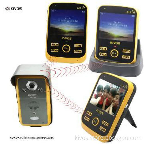 Wireless Intercom Wireless Video Door Intercom With Door Release